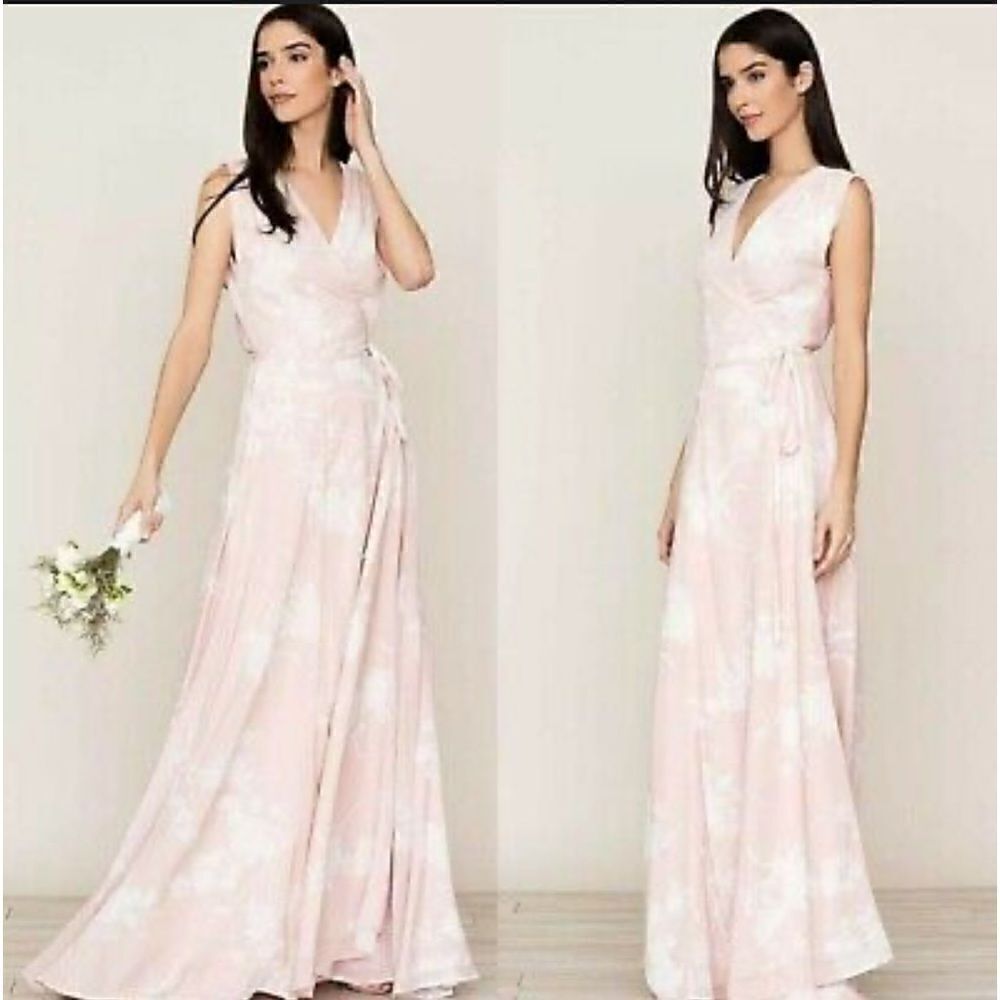 BHLDN Yumi Kim Sashay Floral Wrap Dress Size XS